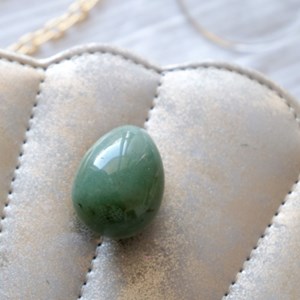 Œuf de yoni aventurine verte mnt