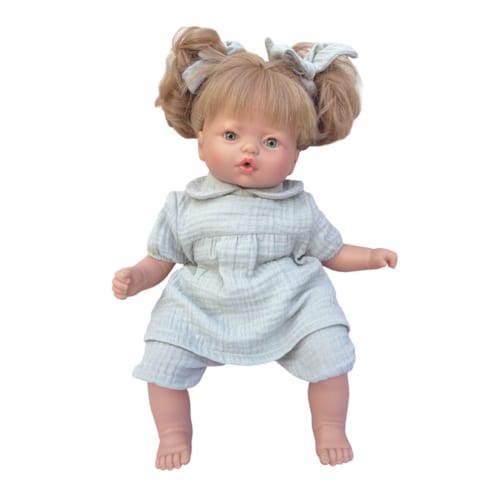Wookids - Poupée à couettes 36cm julia bobble vert
