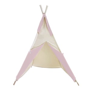Tipi enfant bobble beige-rose