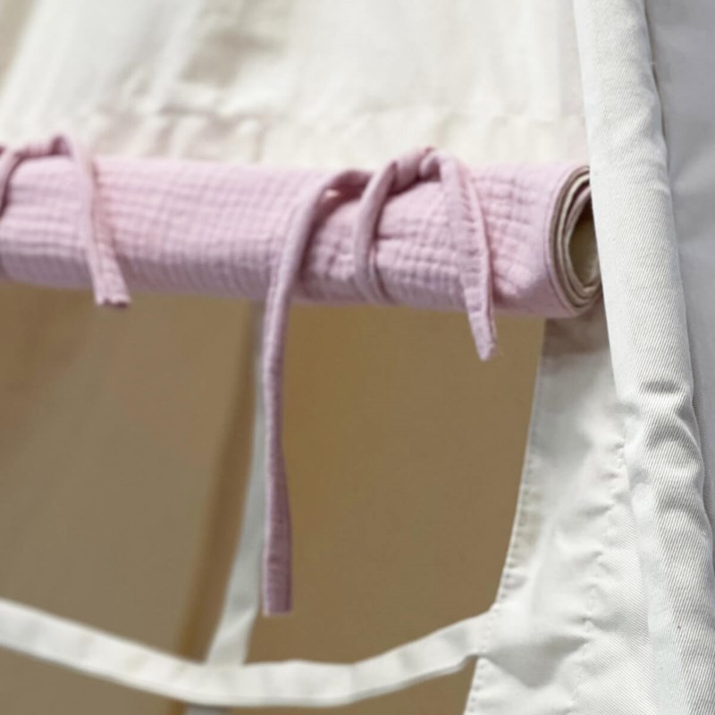 Tipi enfant bobble beige-rose (Wookids) - Image 2