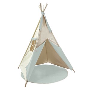 Tapis pour tipi bobble vert