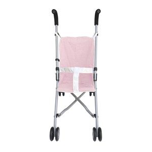 Poussette poupée bobble rose