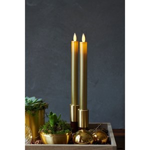 Bougie flambeau chandelier led lot de 6