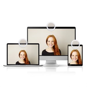 Anneau led selfie pour mobiles et écrans