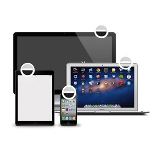 Anneau led selfie pour mobiles et écrans