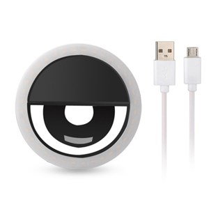 Anneau led selfie pour mobiles et écrans