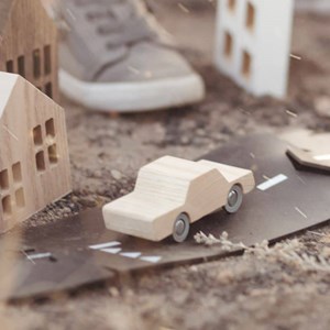 Waytoplay voiture bois back and forth -