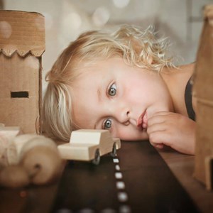 Waytoplay voiture bois back and forth -