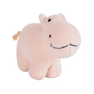 Tikiri - doudou hippo rose en coton bio