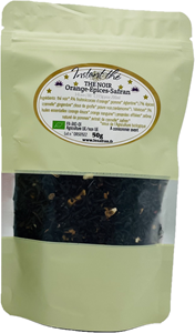 Thé noir orange-epices-safran 50g bio