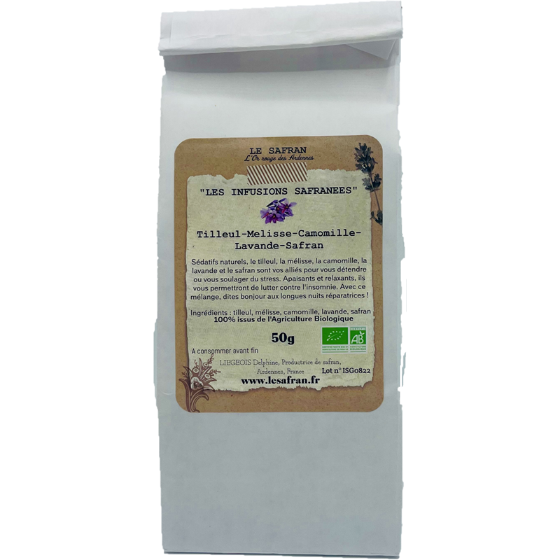 Infusion bonne nuit, 50g bio