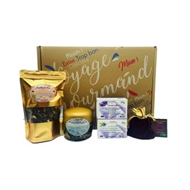 Coffret savons fleurs de safran et thés