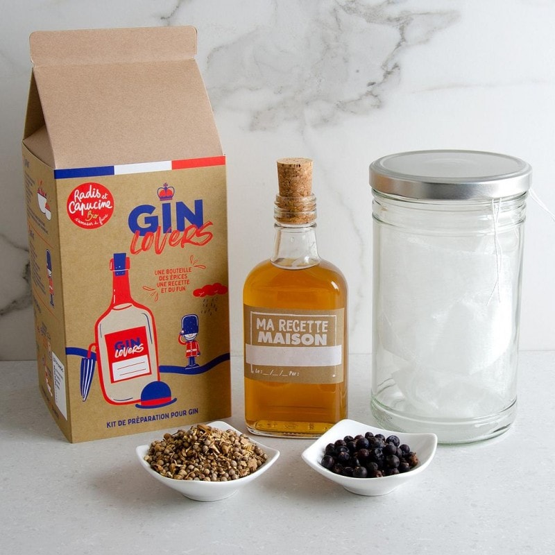 DO YOUR GIN Kit Infusion D'alcool Pour Fabrication De Gin Cadeaux