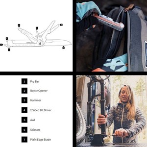 Outil multifonction gerber armbar drive