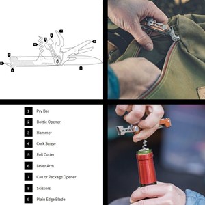 Outil multifonction gerber armbar cork