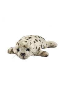 Peluche phoque gris 23 cm