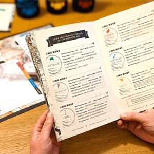 Coffret oenoludique vins du monde