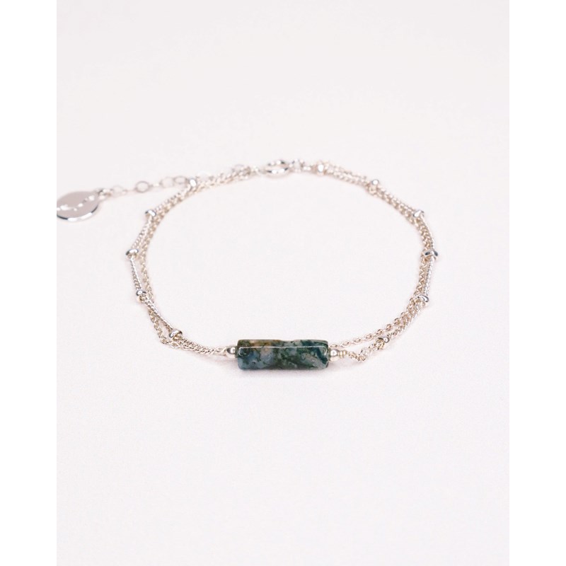 Axelle Joly - Bracelet - aconit - argent
