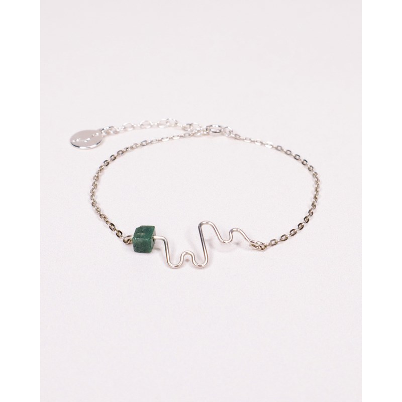 Axelle Joly - Bracelet - liana - argent