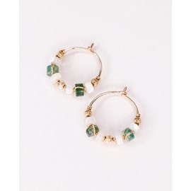 Boucles d'oreilles - olympe - or
