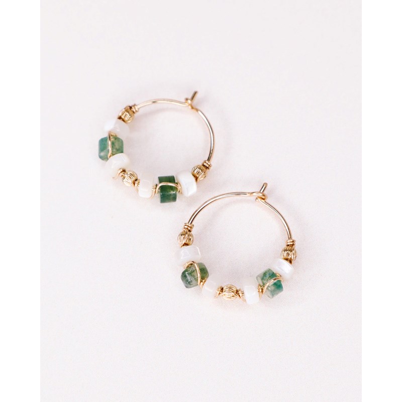 Axelle Joly - Boucles d'oreilles - olympe - or