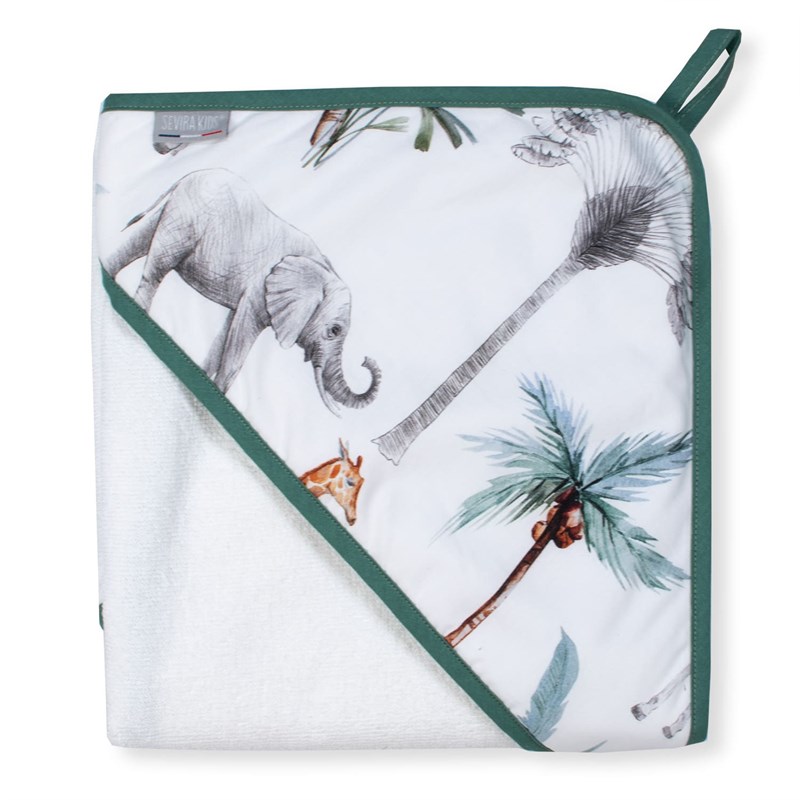 Sevira Kids - Cape de bain bambou safari
