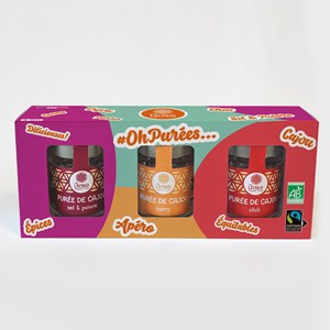 Coffret pâtes à tartiner apéro bio