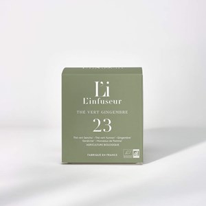 Thé vert gingembre n°23 bio - sachets