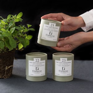 Coffret cadeau 3 thés verts bio