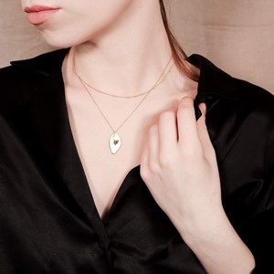Collier double - denderah - or