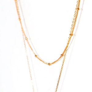 Collier double - denderah - or