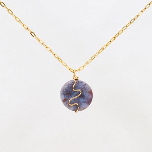Collier - pallante - or