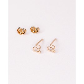 Boucles puces - ino - or