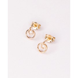 Boucles puces - dryade - or