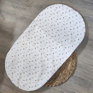 Housse de topponcino plumes