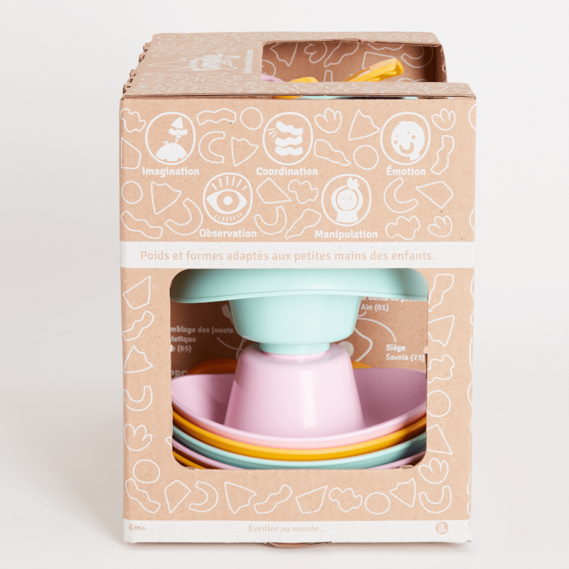 Coffret d'eveil - hochet rose (Le Jouet Simple) - Image 3