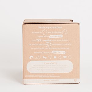 Coffret d'eveil - hochet rose