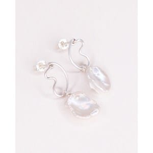 Boucles - murano - argent