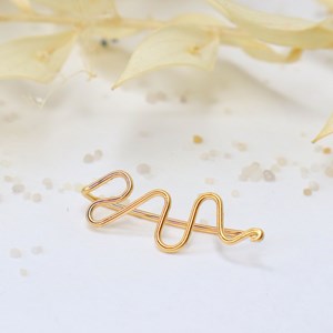Boucles - nymphe - or