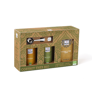 Coffret thés BIO (Mojito, Ananas)