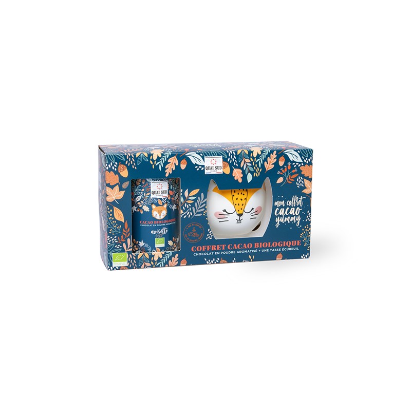 Coffret cacao BIO Écureuil (noisette)