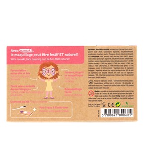 Kit de maquillage 3 couleurs fée et