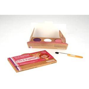 Kit de maquillage 3 couleurs fée et