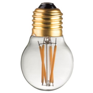 Pack 3 ampoules e27 led filaments droits