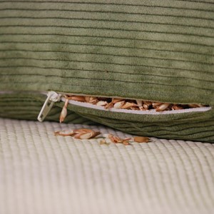 Coussin de méditation - berlingot kaki