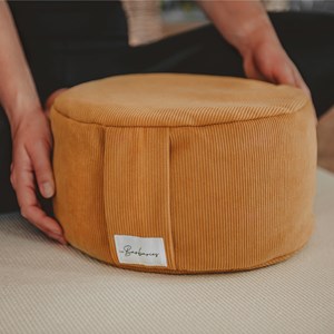 Coussin de méditation haut, zafu velours