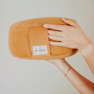 Coussin de méditation bas - zafu velours