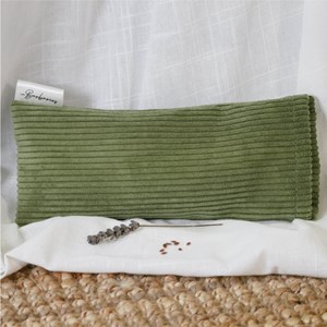 Coussin yeux lin lavande - velours