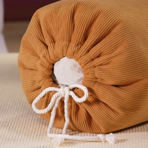 Coussin de yoga - bolster velours côtelé