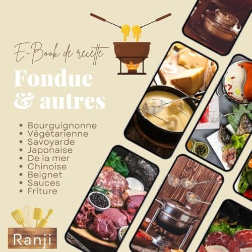 Lot de 6 passoires en acier inoxydable - épuisettes pour fondue (Ranji) - Image 3